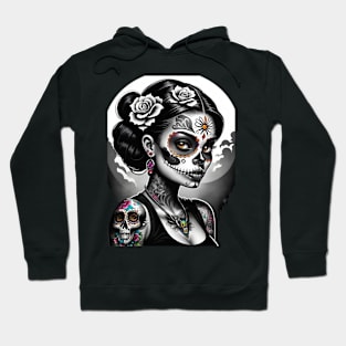 Catrina Dia De Los Muertos Hoodie